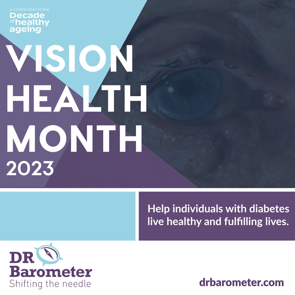 IFAgeing's tweet photo. The #DRBarometer celebrates vision health month this May to raise the importance of vision care and the prevention of vision loss.
Visit @DRBarometer to learn more about how the program is advancing person-centred vision care.
https://t.co/BxHG1BxvDe
#healthyageing https://t.co/LoqJJeazl1