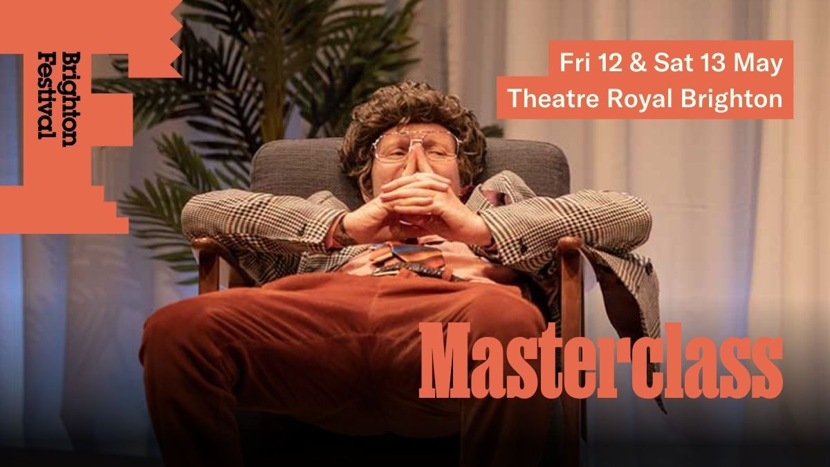 A  hilarious examination of gender and power using the arts world as a metaphor. Masterclass by <a href="/Brokentalkers/">Brokentalkers</a> features fun, wigs, and the savagely comedic feminist discourse of @mrs_truscott, coming to <a href="/TheatreRoyalBTN/">Theatre Royal Brighton</a> on Fri 12 &amp; Sat 13 May.
Book Now 👉 brightonfestival.org/whats-on/maste…