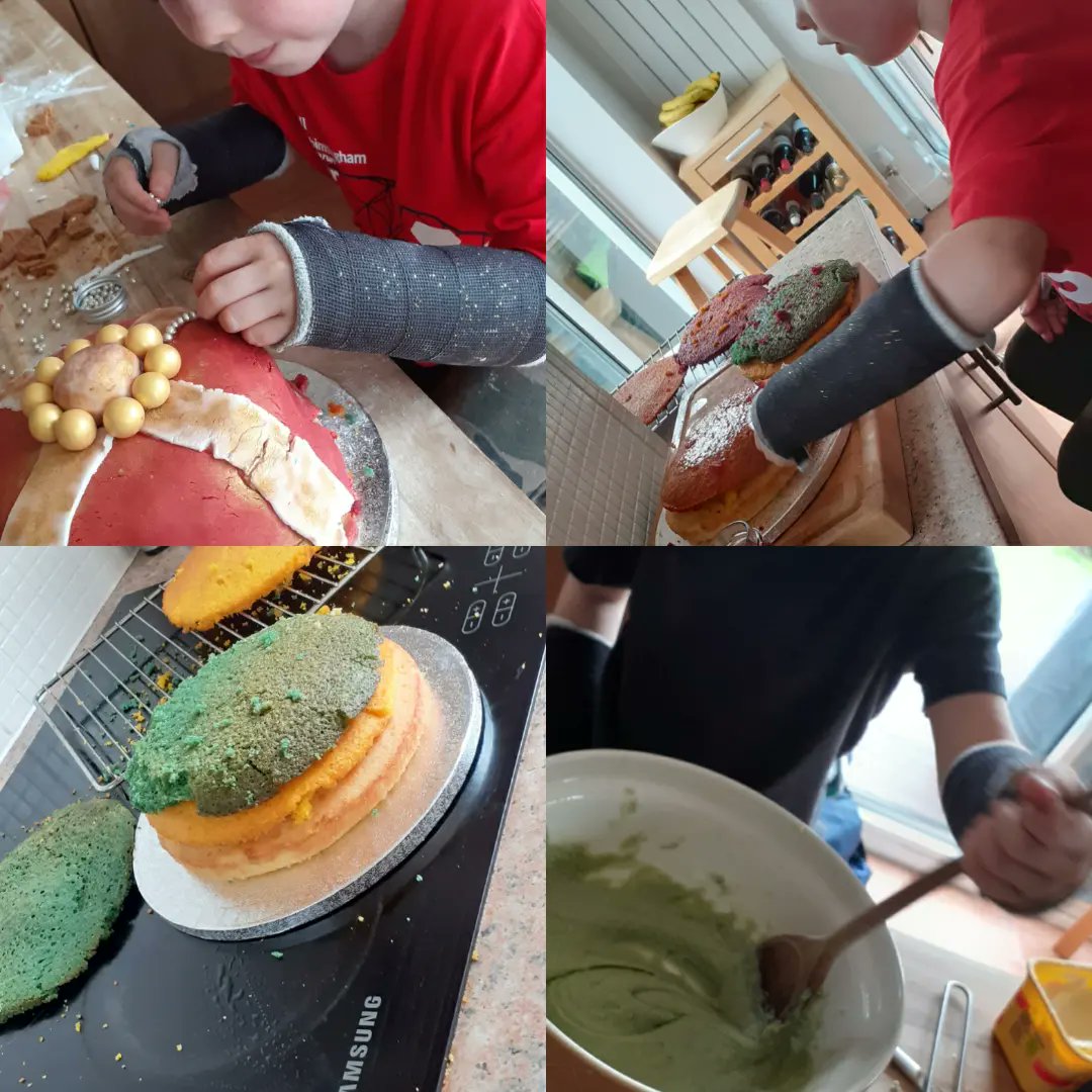 JFCleanUp's tweet photo. Chuffed to be one of the winners @StMaryB17 Royal Bake Off. #Coronation2023 #crown #madehimself https://t.co/1HOvRteXnG