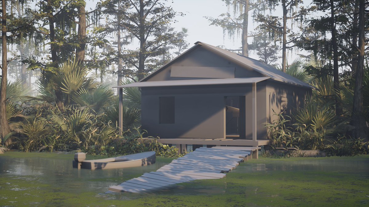 Harshith_643's tweet photo. Hello everyone,
I'm back with another new piece this time I'm making a swamp slaughter house inspired from #Huntshowdown 

#gameart #XYZRepresent #UnrealEngine https://t.co/36HuQ0vV9q