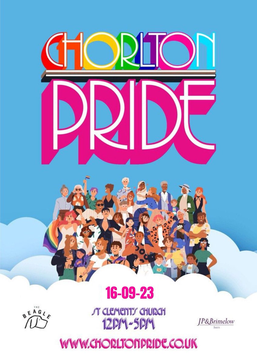 ChorltonPride's tweet photo. Chorlton are you ready?! 🏳️‍⚧️🏳️‍🌈

#ChorltonPride 2023 is coming this September! Get it in your calendars now, as we share details over the summer 🥳🥳 https://t.co/fHeTV5wmbC