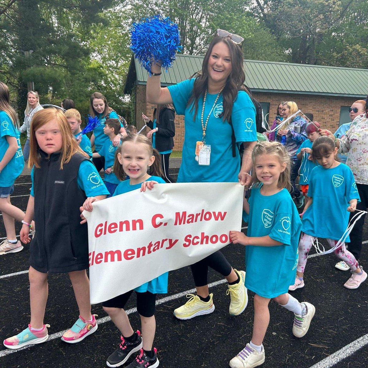 HCPSNC's tweet photo. "I am BRAVE. I am STRONG. I am an ATHLETE."

The county-wide Special Olympics event is back!

We're so thankful for Special Olympics of Henderson County, teachers, community members, local first responders, student mentors, and families who consistently show up for our students! https://t.co/gP8cnGu2vc