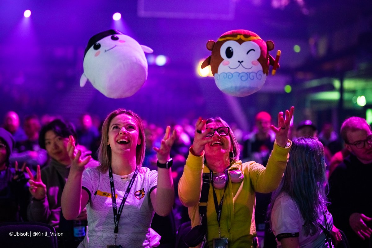 R6esports's tweet photo. We've got the best audience ♥️

#BLASTR6Major 🇩🇰 https://t.co/b3CNuZKNnu
