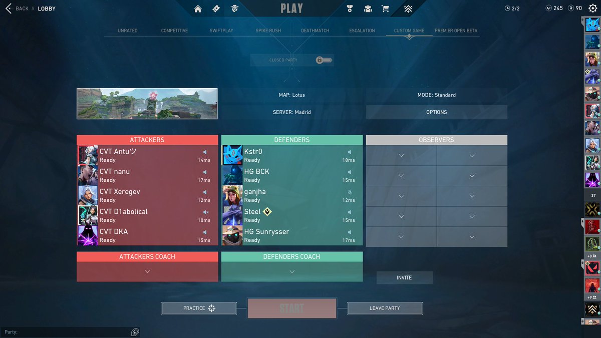 Kstr0jcc's tweet photo. Empezamos el primer game contra @Convictedteam 
@tuyisus19 
@Sunrysser 
@ganjhaVAL 
@SteeelVal 
yo =) https://t.co/yB11KoX0gS