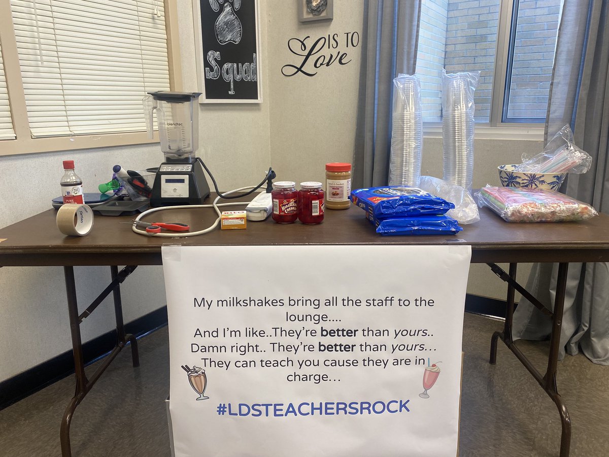 Laura Donovan School (@donovanschool) on Twitter photo When @LDSPrincipal asks everyone what their favorite milkshake is & delivers throughout the day 💙🥤🎉 <a href="/Supervisor_LDS/">MonicaHittinger</a> #LDSTeachersRock #ldsthebestisyettocome #DonovanStrong #fts4rkids When @LDSPrincipal asks everyone what their favorite milkshake is & delivers throughout the day 💙🥤🎉 <a href="/Supervisor_LDS/">MonicaHittinger</a> #LDSTeachersRock #ldsthebestisyettocome #DonovanStrong #fts4rkids