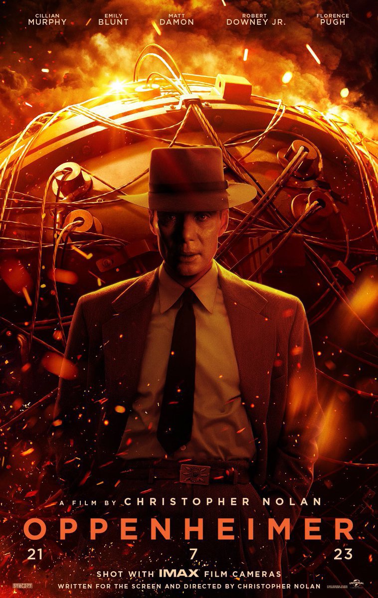 NolanAnalyst's tweet photo. New OPPENHEIMER poster https://t.co/VUV8sMkrHG