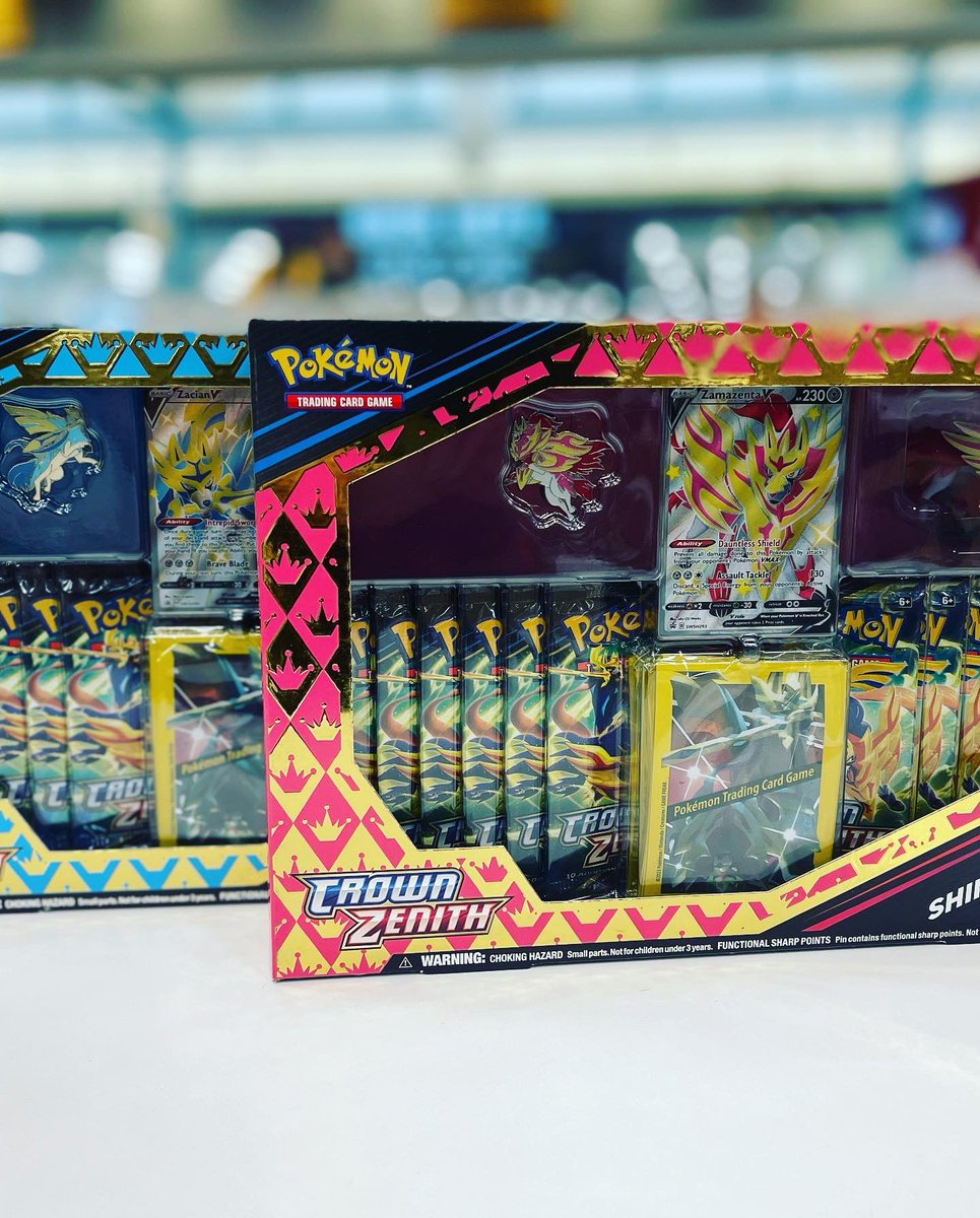 UnsettledGeeks's tweet photo. New TCG Friday is upon us!

Stop by Unsettled Geeks and pick up the newest Pokémon TCG products as well as the newest Yu-Gi-Oh! Set a Cyberstorm Access.

Geek Out with Unsettled Geeks!

#yugiohtcg #pokemontcg #crownzenith #unsettledgeeks https://t.co/xJkunF4bCK