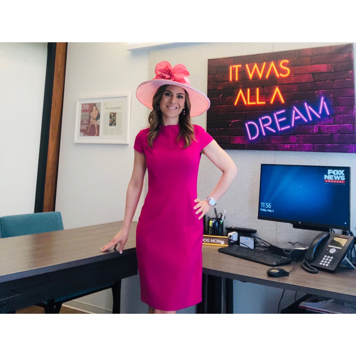 Jackie DeAngelis on Twitter "All dressed up and ready for the derby