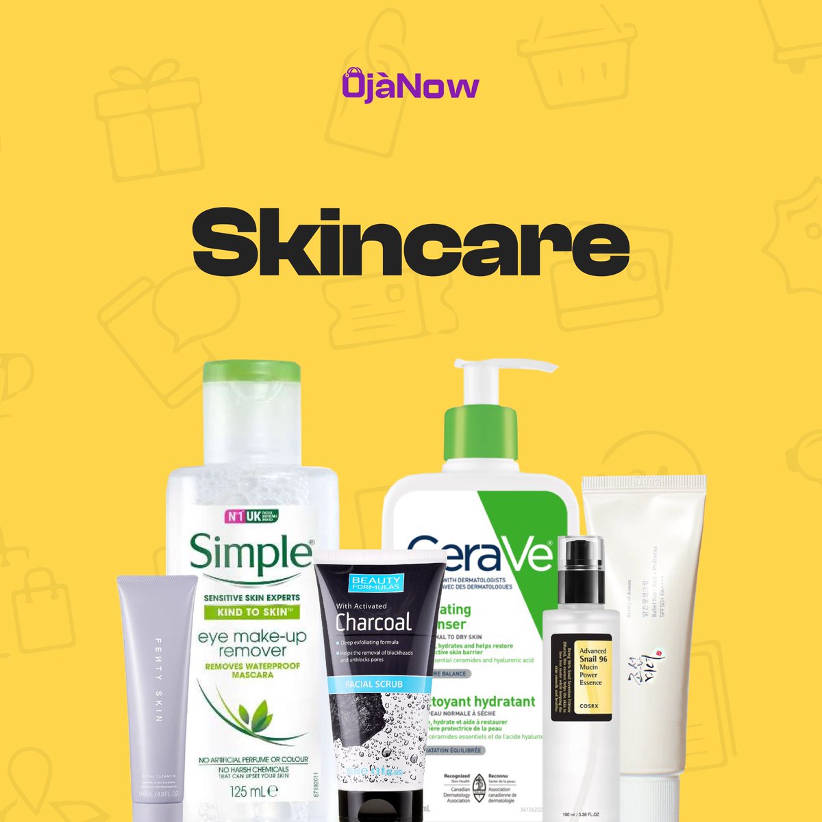 ojanowapp's tweet photo. What Items do you need from the Oja Now App Today?
#Ojanow #fastdelivery #lagosbusiness #skincare #groceries #alcohol #snacks #drinks https://t.co/bJa4O1yDFe