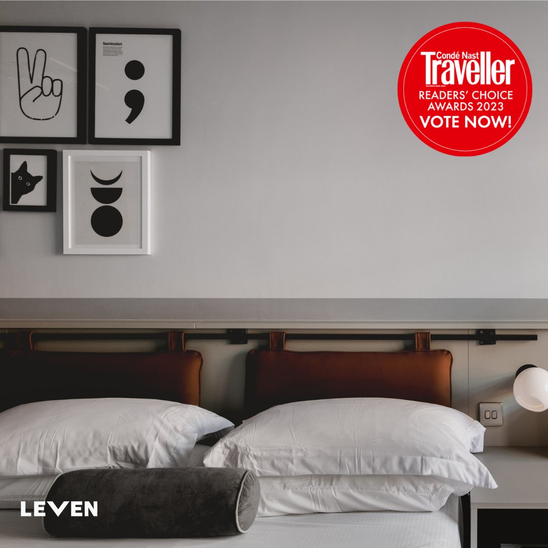 LEVEN Manchester is nominated for the <a href="/CNTraveler/">Condé Nast Traveler</a> Readers' Choice Awards 2023! Help us win by voting at buff.ly/43la3Vb. Plus, you could win a night's stay at LEVEN just by sending us a screenshot of your confirmation. Voting ends 30/06/23. Thank you! #CNTravellerAwards