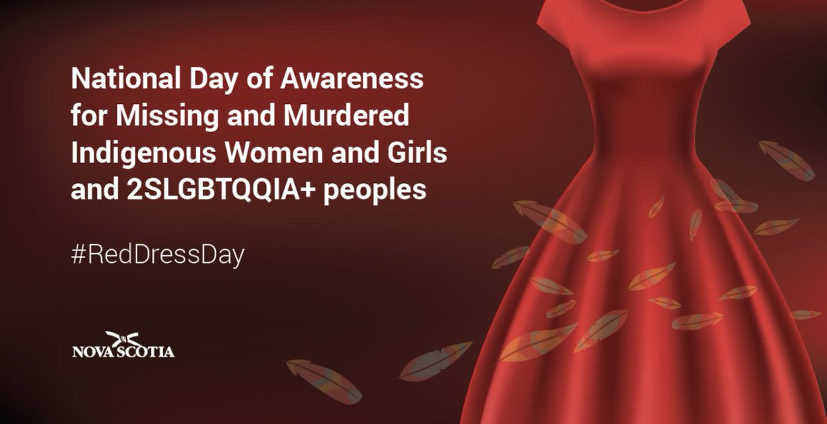 May 5 is Red Dress Day. We remember & honour the lives lost and commit to  doing our part to celebrate and support our Indigneous and 2SLGBTQIA+  students. @HRCE_NS