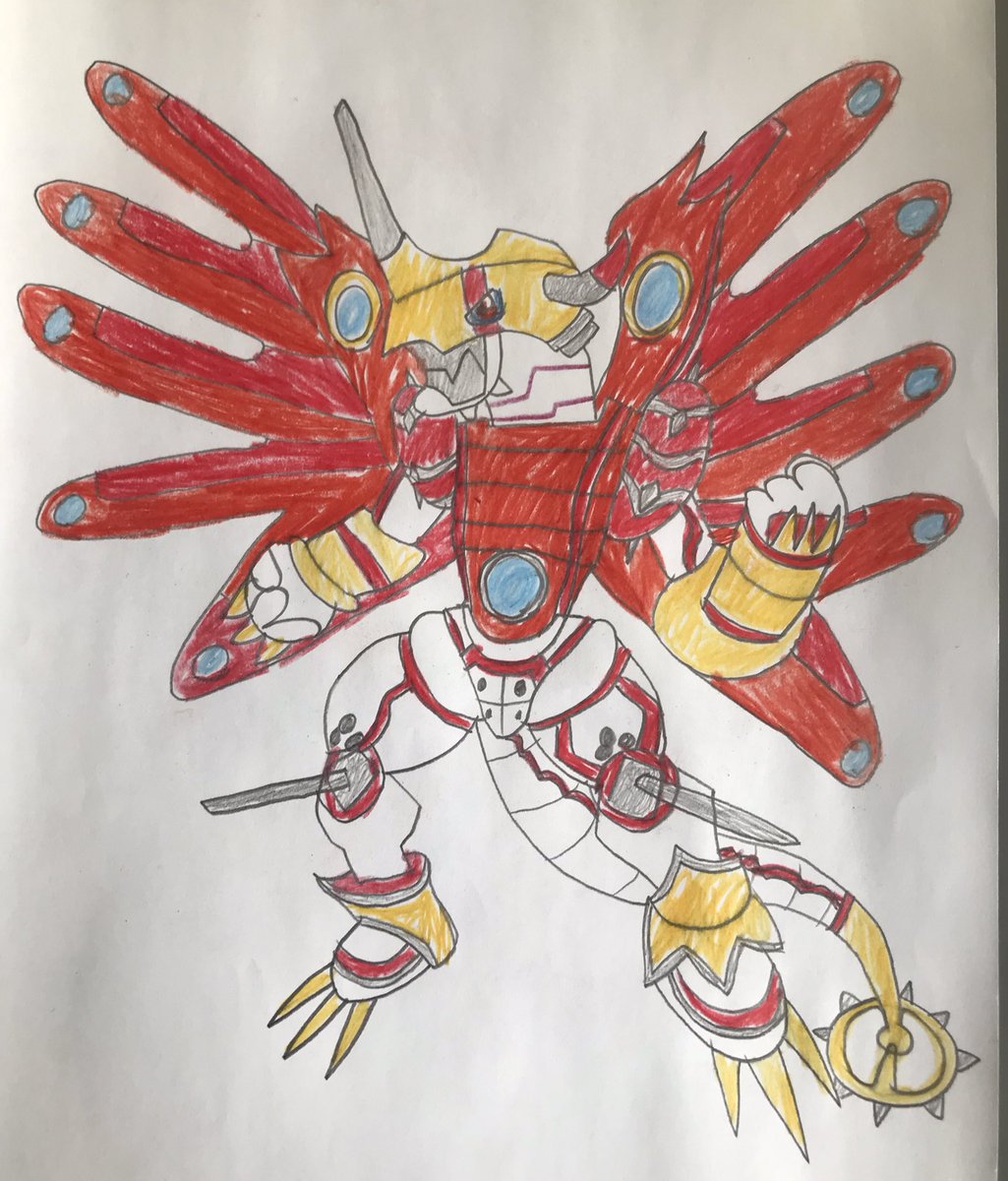 AdamTTH19's tweet photo. ShineGreymon, Agumon’s Mega level form! 🐉☄️

Happy 15th anniversary to How To Fix A Broken Digivice! 📱💔🔧

#Digimon #DigimonDataSquad #DigimonSavers #ShineGreymon #digimonfanart #BrianBeacock @BrianBeacock @BBeacockClub https://t.co/Dcso6HtDQd
