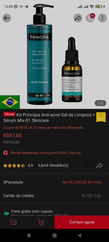 LetiAfonso's tweet photo. @shopee_br Eu compraria esse kit de skin care! Para ela  ter uma pele de estrela usando produtos de primeira, sem precisar esvaziar a carteira.  #shopee55 https://t.co/8eMqR71so2