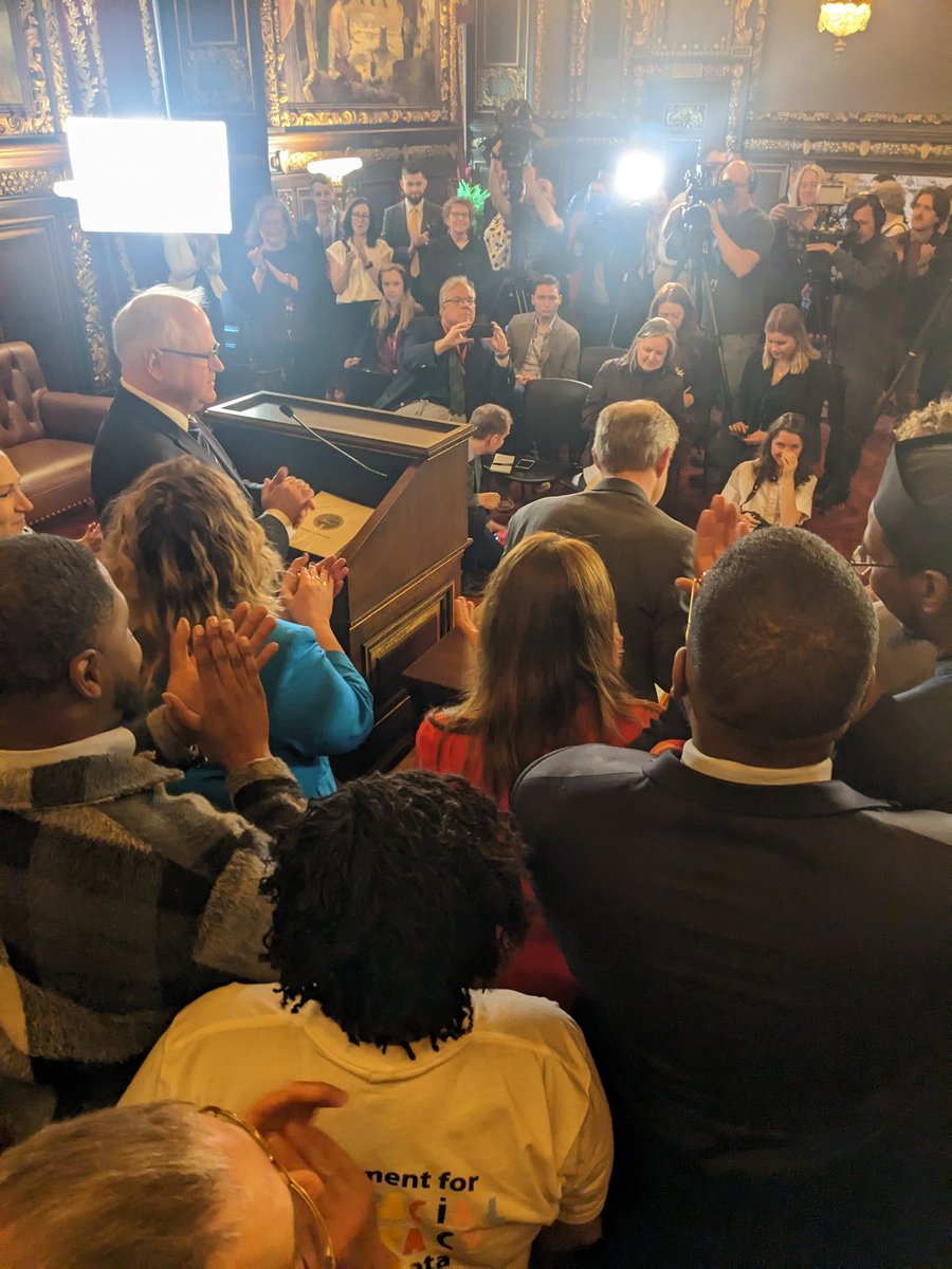 RepLFrederick's tweet image. So excited to be part of this work and be at the #DemocracyForThePeople Act bill signing. Huge shout out to chief authors @emmagreenman and @LizBoldonMN for their amazing work, it's a privilege to work with you both! #mnleg #CoronaClass