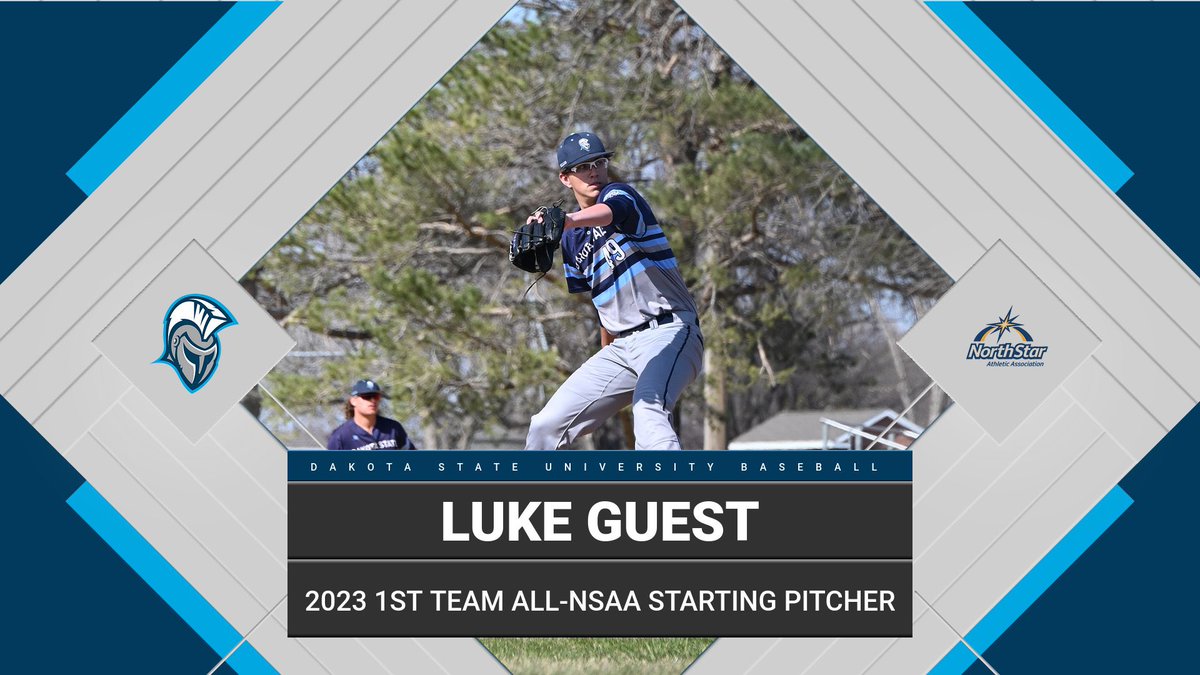 Congrats to sophomore, Luke Guest, from Fort Collins, CO, on being named an NSAA 1st Team All-Conference Starting Pitcher. He finished the regular season with a 6-4 record, 54.2 IP, 61 K, 10.04 K/9, and 2.96 ERA.

#BeTrojan⚔️ | #FinishEmpty
