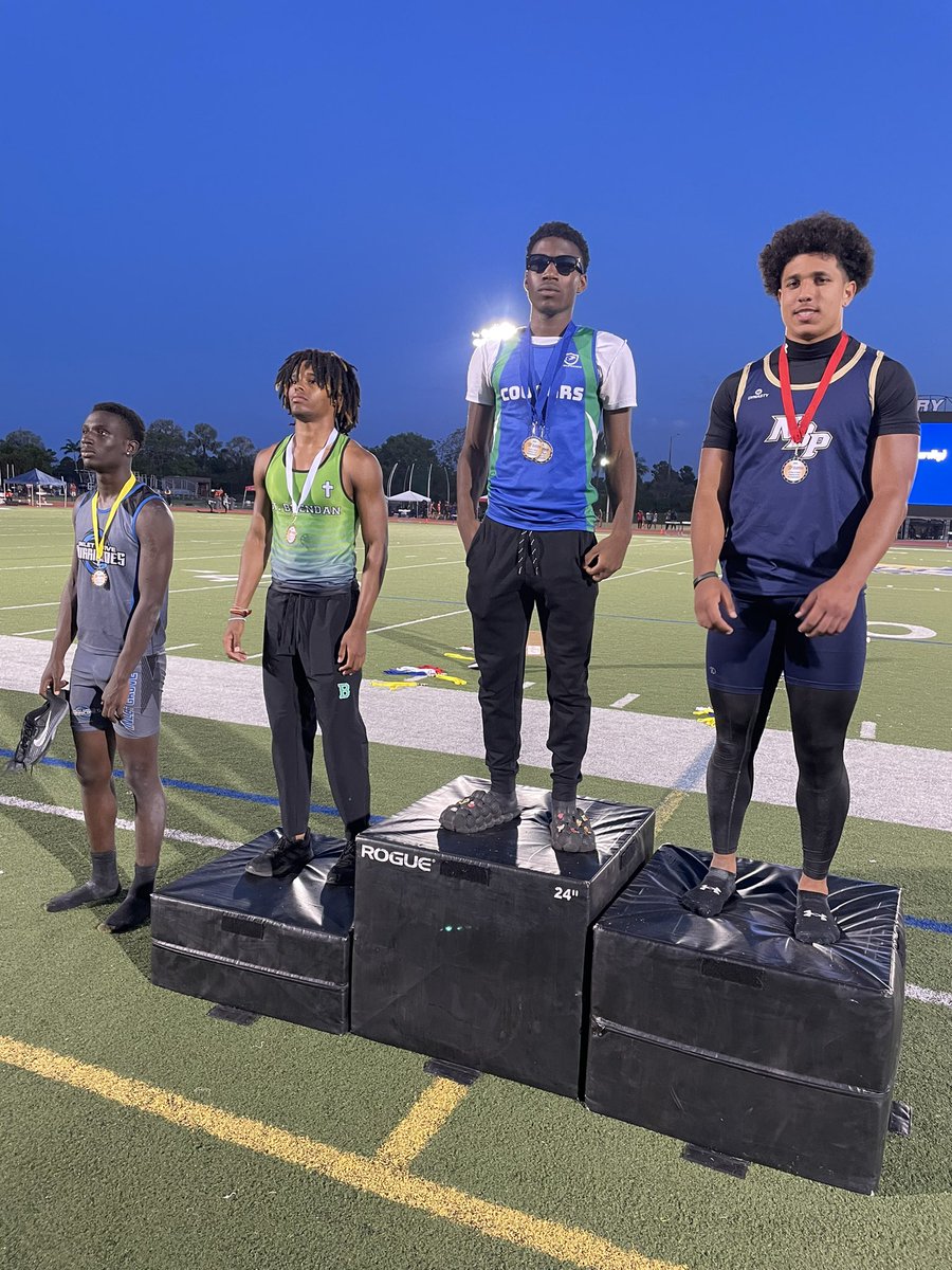 Took home two gold medals at the Regional Championships 🙏🏽🥇.        #trackandfield #RegionalFinalist #regionalchampion #ATTG #longjump #triplejump