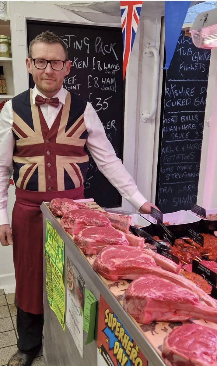 Double celebrations this weekend!the coronation and Gary Alden butchers is 30 years old 🥂