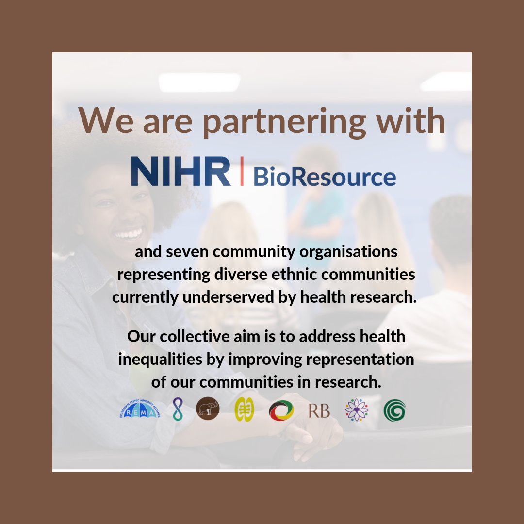 This collaboration has community voices at its core, and we are all committed to working together for long-lasting change and #MakingResearchInclusive