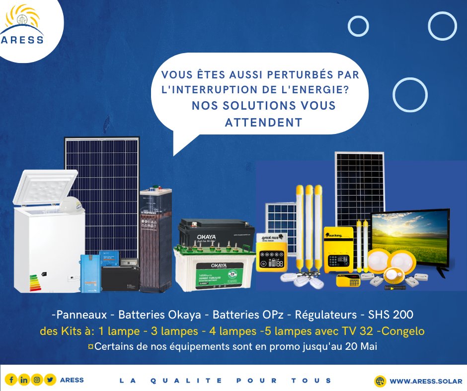 Des solutions qualifiées 
#enrgiesrenouvelables
#environnement 
#aress
#laqualitépourtous