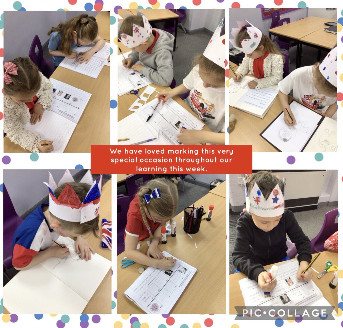 ellistonacademy's tweet photo. Today Jackal Class learned all about the Coronation, focused on two very important years of King Charles’ life and used previously learnt art skills when drawing a portrait of the King.🇬🇧#EllistonHistory #EllistonArt #Coronation2023 https://t.co/EyO9aRWC9V