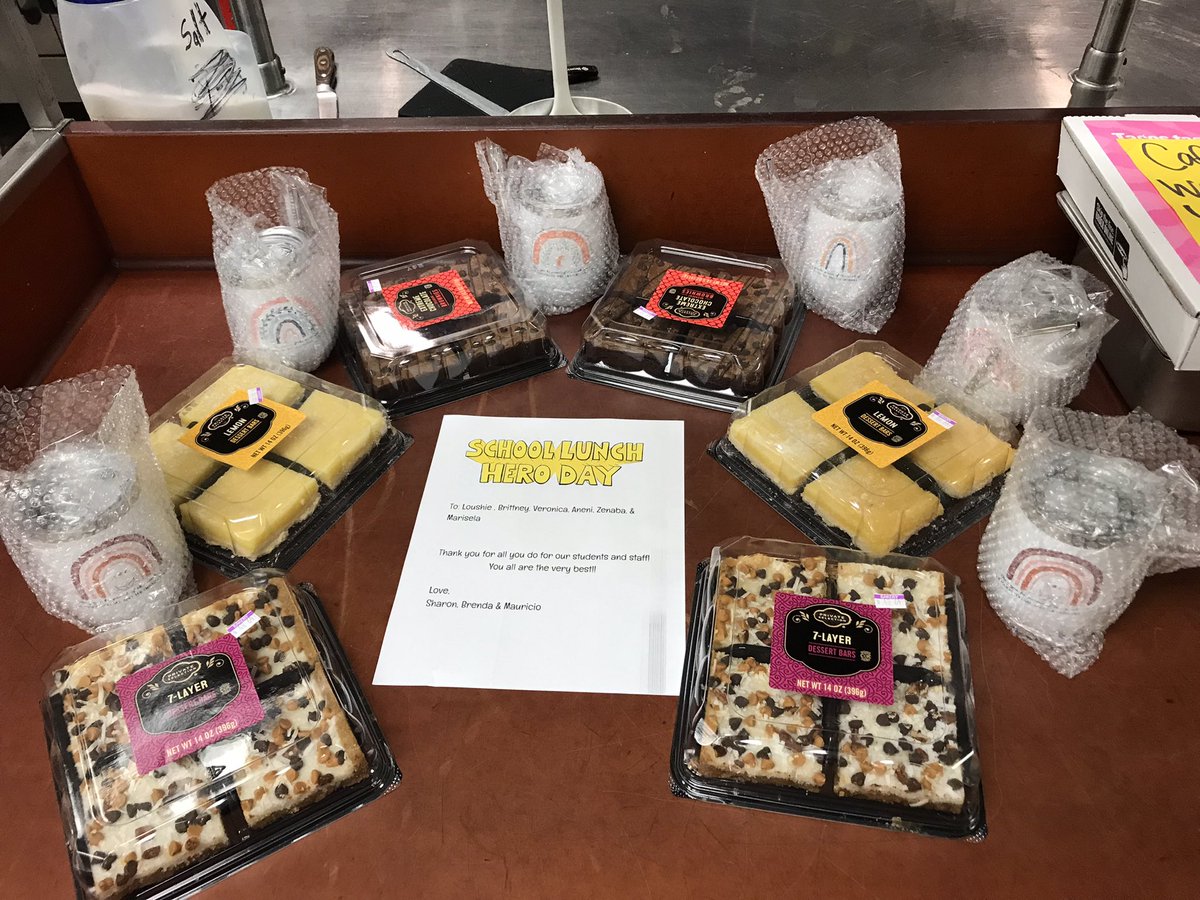 ASanchezTweets's tweet photo. RichardsonISD: RT @sharon_erickson: I loved celebrating our staff this week!  I hope everyone felt the love! Donuts, sweet treats, yummy lunches, a special gift, service awards, and school lunch hero day! @AudeliaCreek #ACEmazing #RISDbelieves @IamBranum https://t.co/gDJvCOb7nE