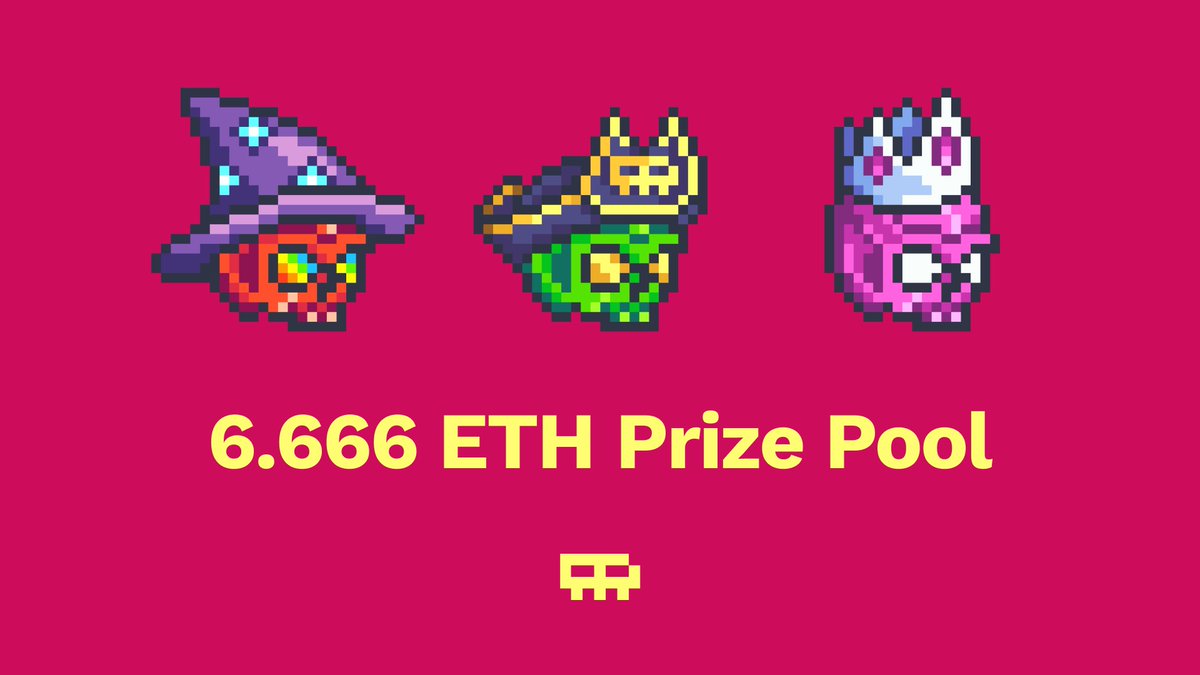✅Not only clean and classy pixel art
✅Not only free to mint
✅Not only backed by a doxxed and hard-working team
✅Not only powered by future game-related utilities

🔥But also a 6.666 ETH prize pool for the holders.

Join for 30 WLs: premint.xyz/lil-skulls-fla…