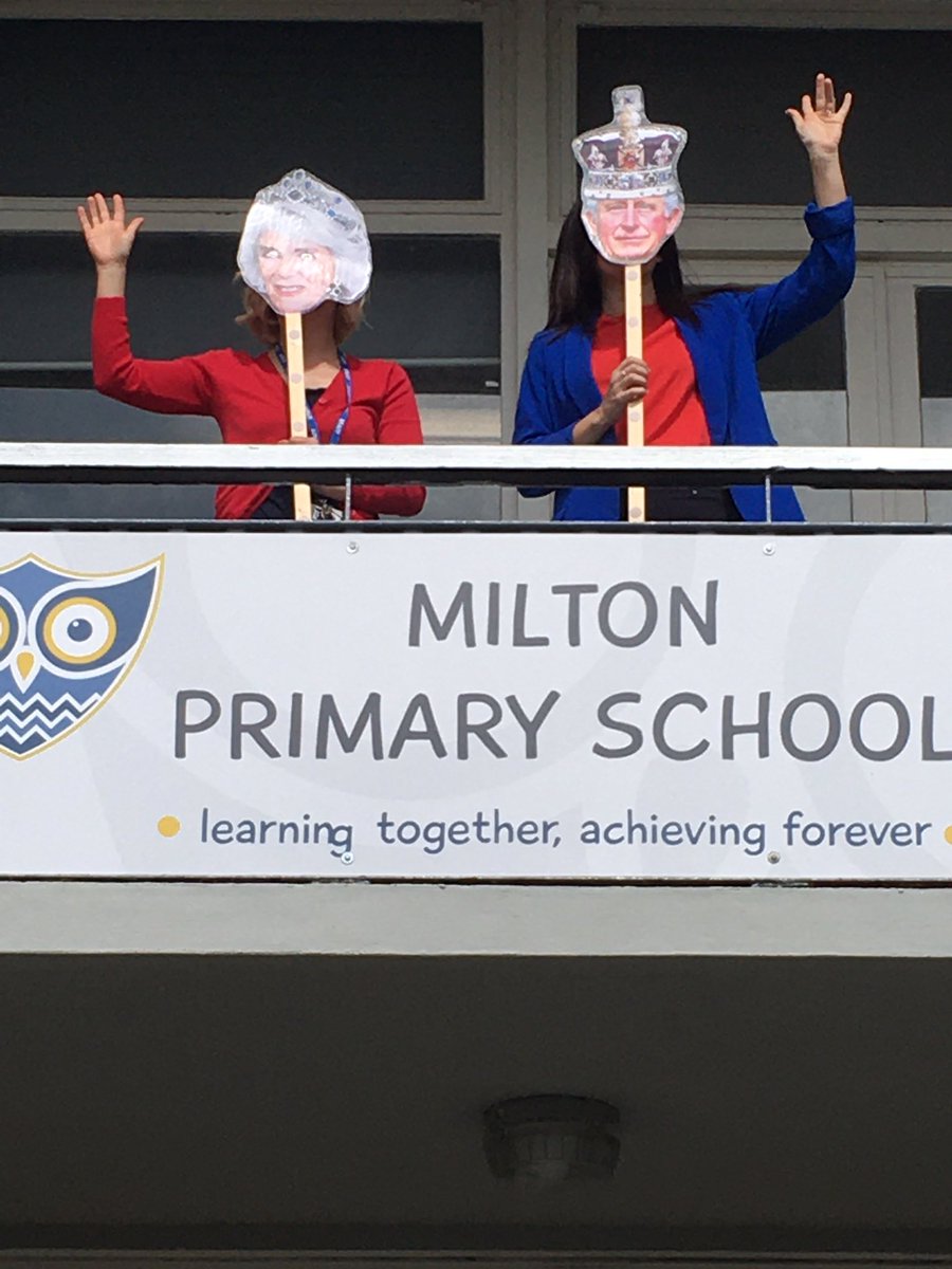 Special visitors at Milton today! <a href="/MiltonPrimary17/">Milton Primary</a>
