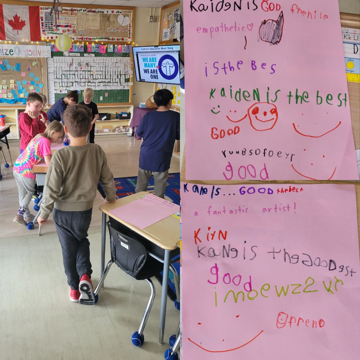 SHFlames's tweet photo. Catholic Education Week, day 4
#WhenWeLearn
#wearemanyweareone
#cew2023
#catholiceducationweek
#primary https://t.co/gy5LqYQfrD