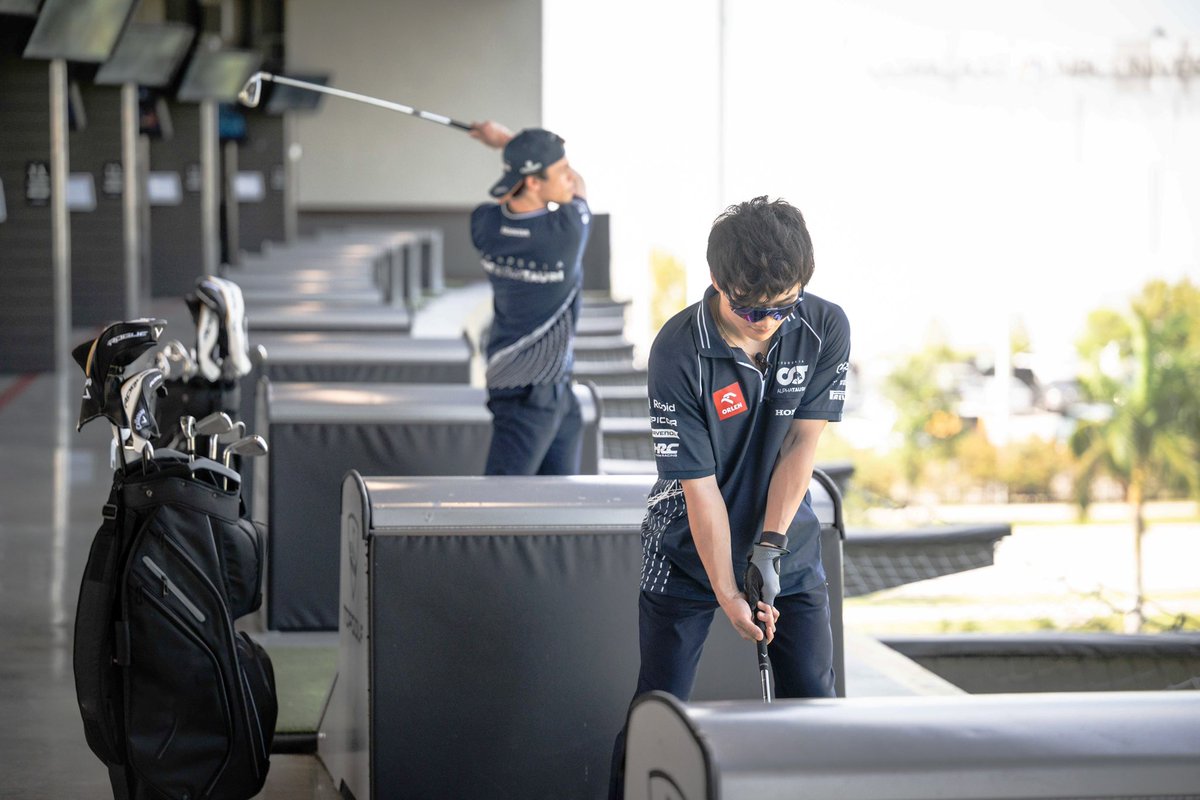 Revving up the #MiamiGP weekend with <a href="/redbullracing/">Oracle Red Bull Racing</a> and @AlphaTauriF1. 😎🌴☀️