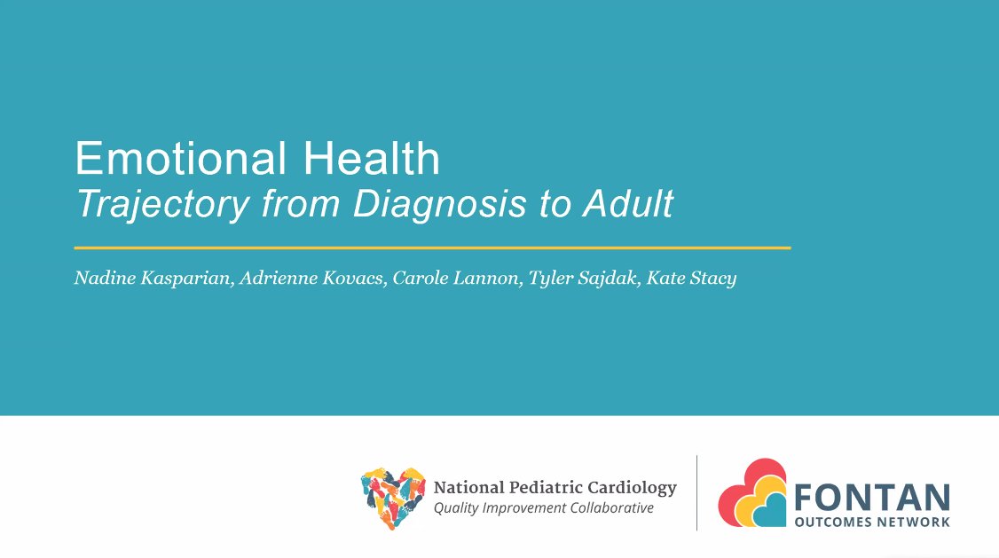 FontanOutcomes's tweet photo. Heading into our second breakout session!
Let's learn about Emotional Health - Trajectory from Diagnosis to Adult with @NKasparian, @AdrienneK_PhD, @CaroleLannon, Tyler Sajdak, and Kate Stacy.
#FONVLS https://t.co/LOv6KK3gJs