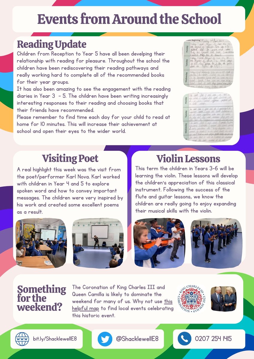 ShacklewellE8's tweet image. 📢 This fortnight's bulletin is live!

👆🏽 Click the link to read what has been going on at Shacklewell

bit.ly/SW050523

#NWFed