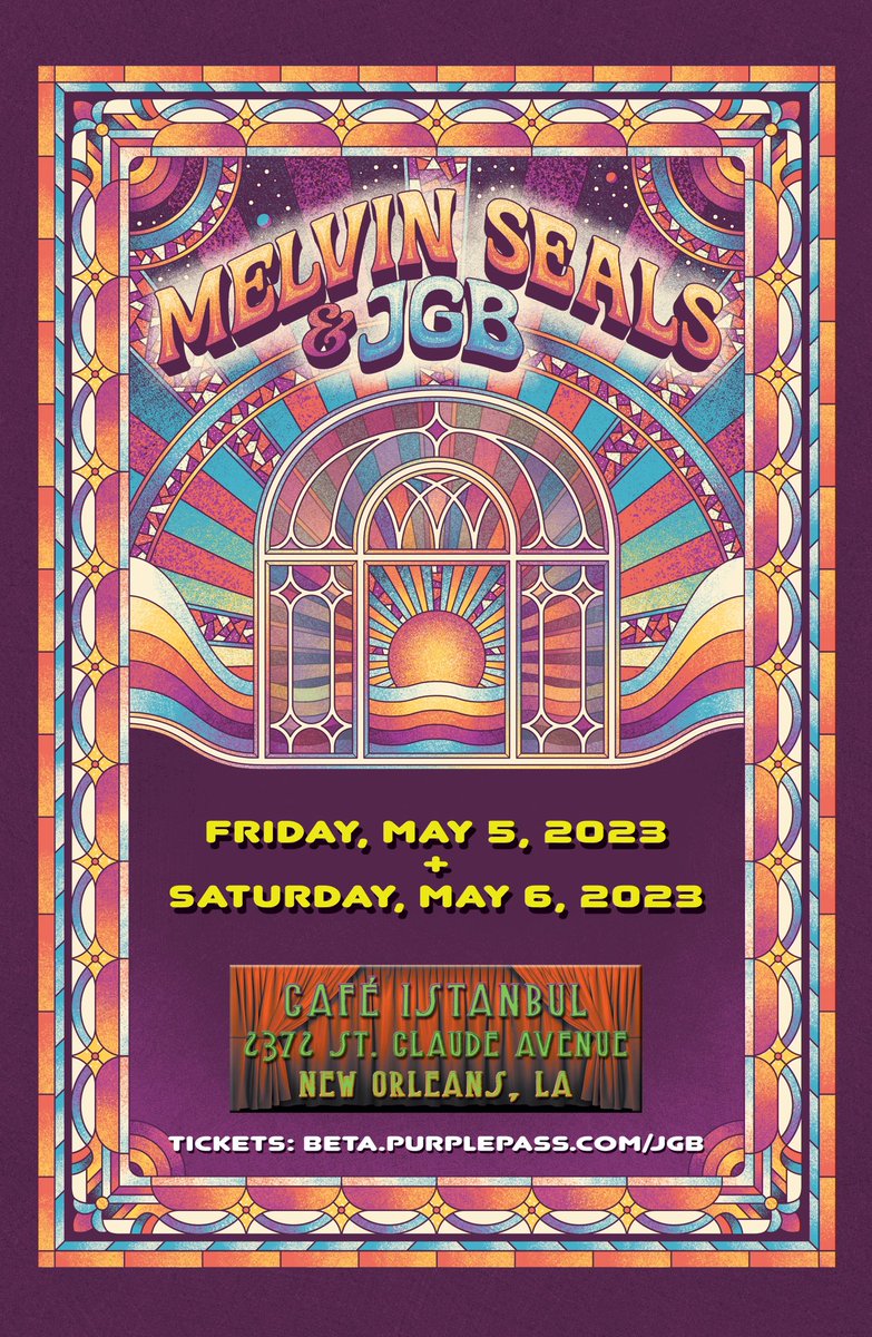 JGB make their NOLA debut with a doubleheader at @CafeIstanbul this weekend! Doors: 8:30pm Show: 9:30pm