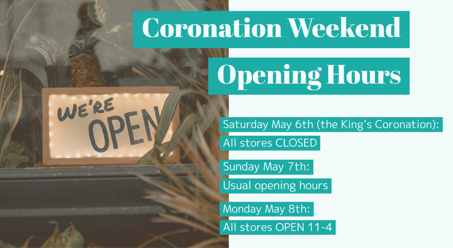 Please note that all stores and Customer Services will be CLOSED this Saturday to allow our staff the opportunity to watch the Coronation. Stores will be OPEN on Bank Holiday Monday. wilkinson.co.uk/bank-holiday-o…