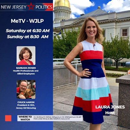 Our client, the <a href="/brewersguildnj/">Brewers Guild of New Jersey</a> is set to make an appearance on "New Jersey Politics with Laura Jones" this weekend! Don't miss out on hearing from Chuck Aaron of <a href="/Jerseygirlbeer/">Jersey Girl Brewing</a> speak about issues impacting #njbeer. #BrewersGuildofNJ #NJPolitics #CraftBeer #drinklocal