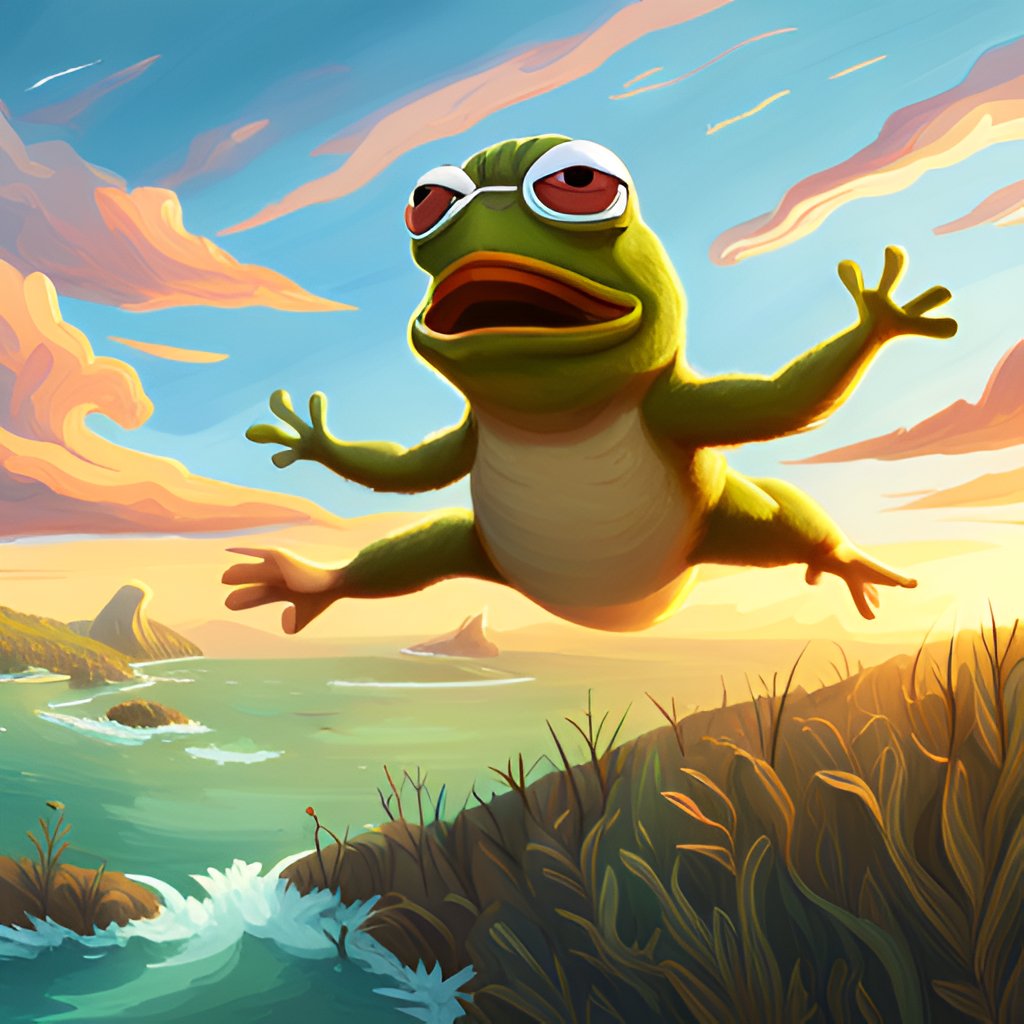 $PEPE flying,