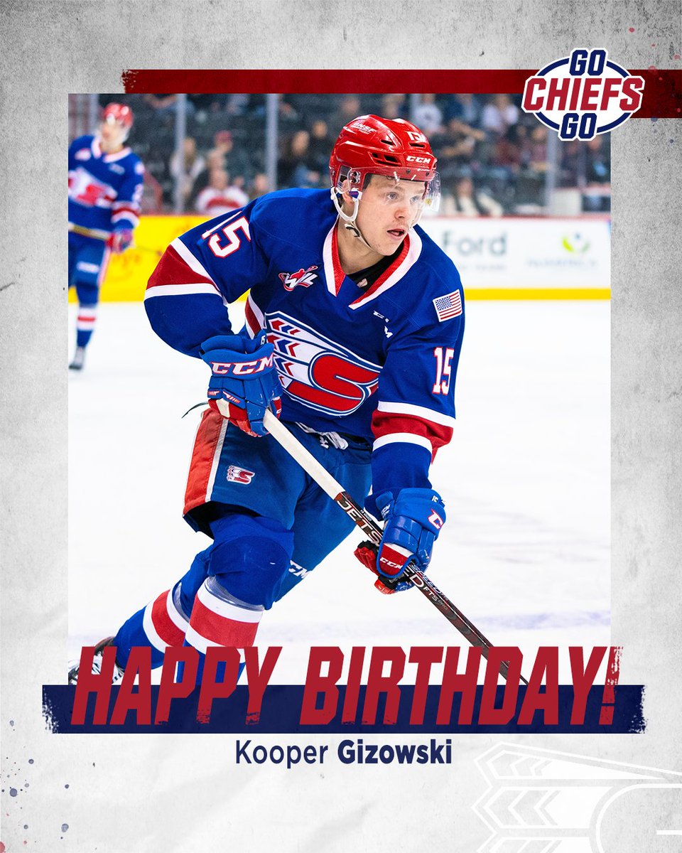 spokanechiefs's tweet photo. Happy birthday Giz! 🥳 https://t.co/Sdw0vD3jvQ