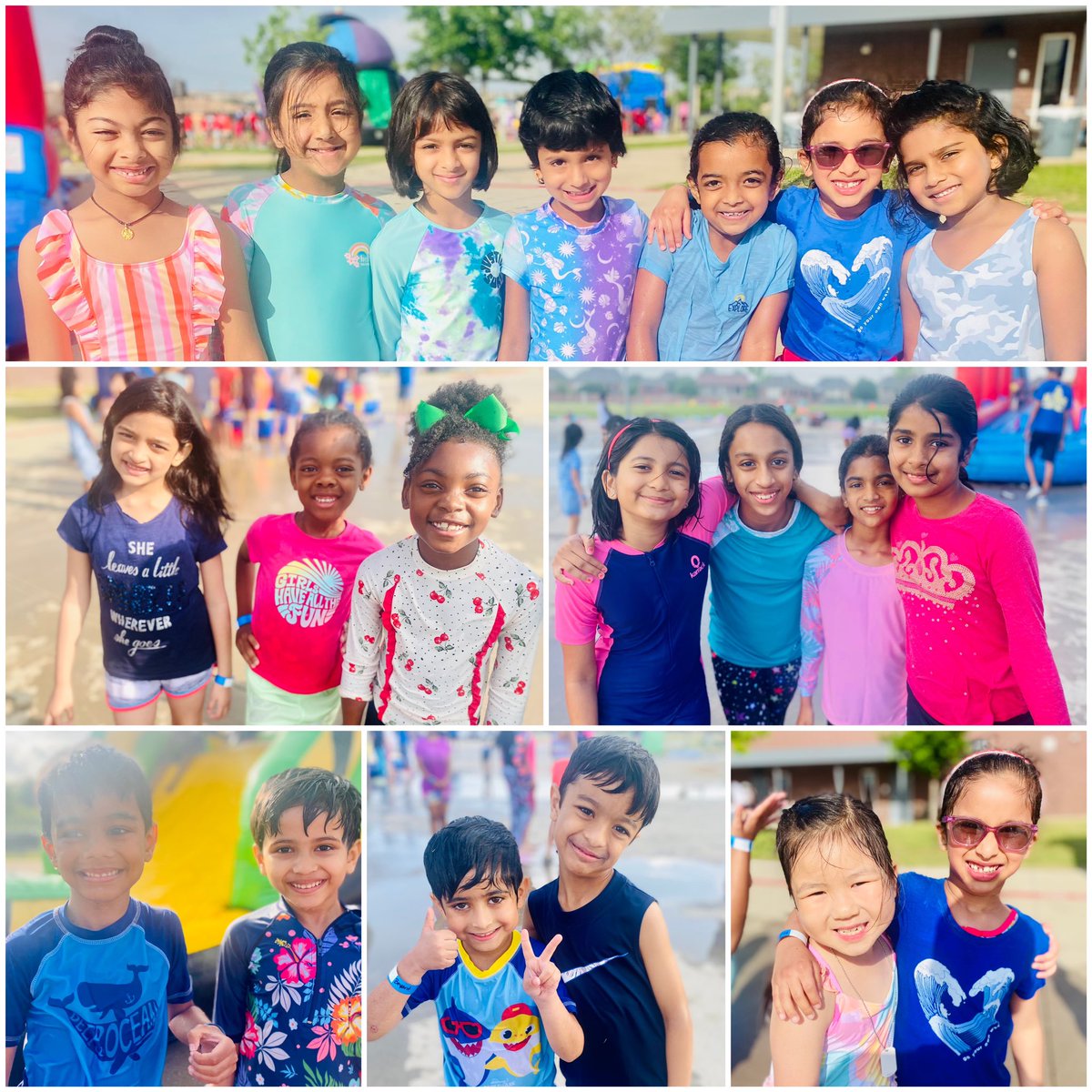 waggslittleones's tweet photo. #RJLblue SLID into Field Day with the most AMAZING water slides. This is going to be the BEST day EVER 💙! #RJLyear9 #RJLadventures https://t.co/3wJwEeRls1