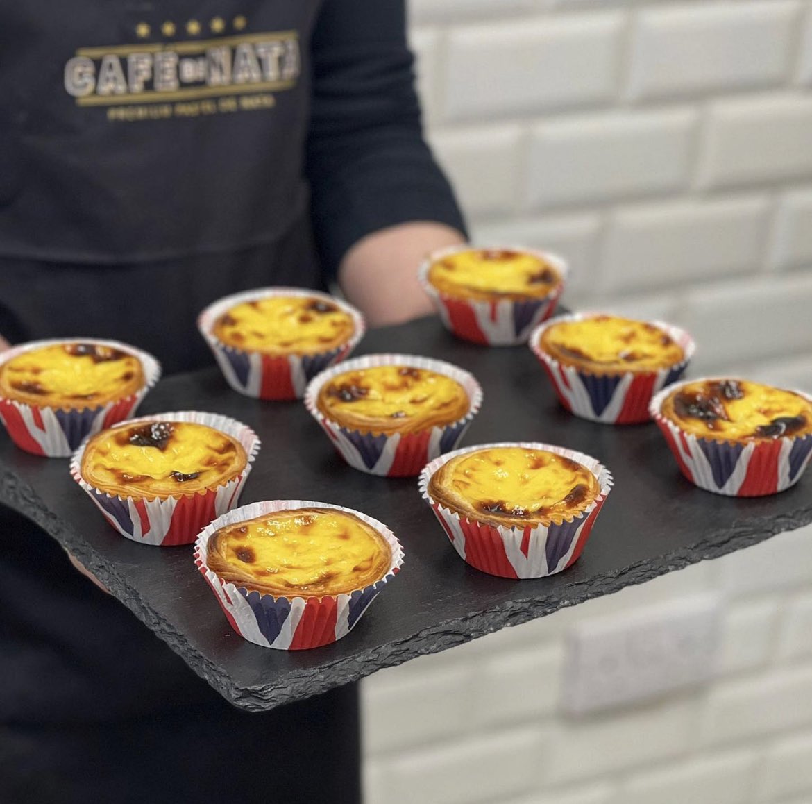 Join the Coronation Celebration with the King of Portuguese Pastries - Treat yourself to our delicious pastéis de nata this weekend 💙❤️

Visit us in stores or order (via link in bio)  and get 25% off delivery using code PROMO25 on checkout.

#pasteldenata #coronation #cafedenata