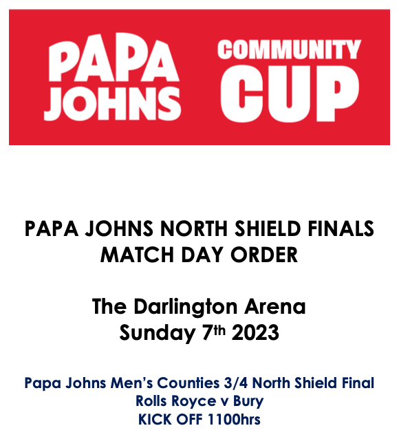 This Sunday our 1st XV are in the Papa Johns Community Cup with a Live Streaming of the game below: Matches 1 -  x.com/i/broadcasts/1…
<a href="/Buryrufc/">Bury RUFC</a> <a href="/PapaJohns/">Papa Johns</a> @lancashirerugby <a href="/LancsRULeagues/">adm RFU Counties North West Leagues</a>