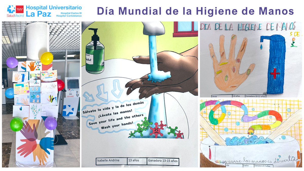 Susrv1968's tweet photo. 🏥En el #HospitalLaPaz todos estamos muy implicados en la necesidad de trabajar por una correcta #HigieneDeManos. 
🚿✋🏻Es una prioridad para prevenir #infecciones asociadas a la asistencia sanitaria y prevenir la diseminación de microorganismos 🦠 multirresistentes.
#HandHygiene https://t.co/3FyxNnN3oJ