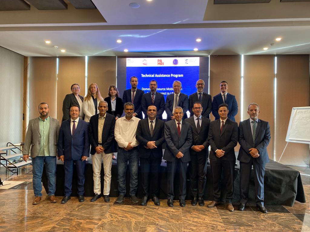 The steering committee of the #PAMRI project funded by <a href="/AmbaFranceLibye/">La France en Libye 🇨🇵🇱🇾</a> was concluded, where past activities were presented,  progress was reviewed &amp;  next steps were discussed.
#PAMRI aims to support Tax Authority to develop the tax system in #Libya and digitize its services.