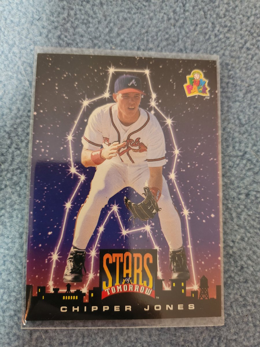 truckycards's tweet photo. @GJeterfan @CardPurchaser Don't have that in my collection but do have some classic 90s
#upperdeck #funpacks #the90s #chipper 🥳 https://t.co/4xD9udH17R