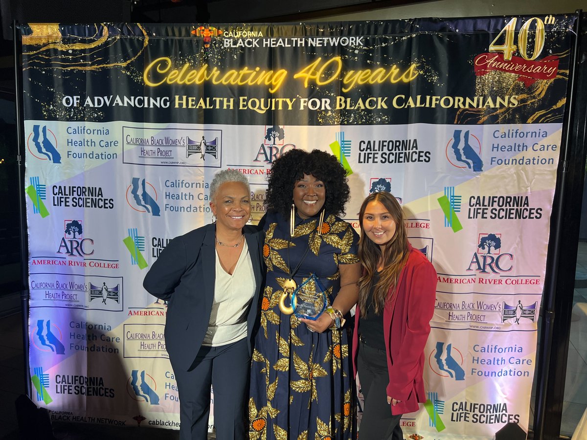 .@yourcbhn celebrated its 40th anniversary! Our partner and dear friend, Reverend Dr. Tammie Denyse of @CarriesTOUCH was presented with the Health Equity Leadership Champion Award. It’s an honor to work alongside both of these amazing organizations. #BHEAWeek #BlackHealthEquity