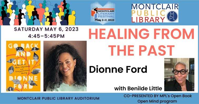 DionneFord's tweet photo. Tomorrow! I can’t wait to speak to @BenildeLittle about my memoir at @MontclairLitFes at 4:45. Hope to see you there❤️🙏🏾 #Gobackandgetit #sankofa #debutauthors #WritingCommmunity #ancestry @BoldTypeBooks @AragiAuthors https://t.co/ab1fuS6L5X