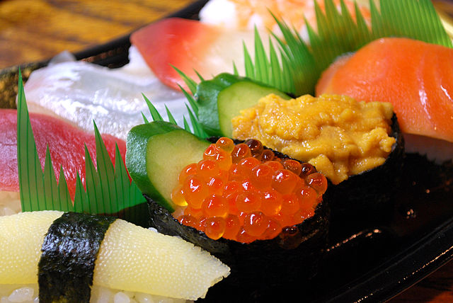 The key to making delicious sushi is to use fresh and high-quality ingredients.