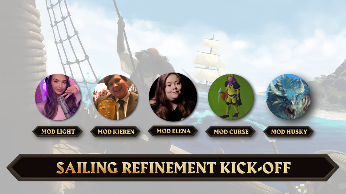 OldSchoolRS's tweet photo. ⛵ We're working with YOU to SHAPE the Sailing skill! ⛵

📅 From early May - mid July

🎯 Navigation
🎯 Core Gameplay
🎯 Rewards
🎯 Integration/Lore

📜 Find out how our first survey went!

🔗 https://t.co/7MaD4Rk11L https://t.co/BbHvVGOwYg