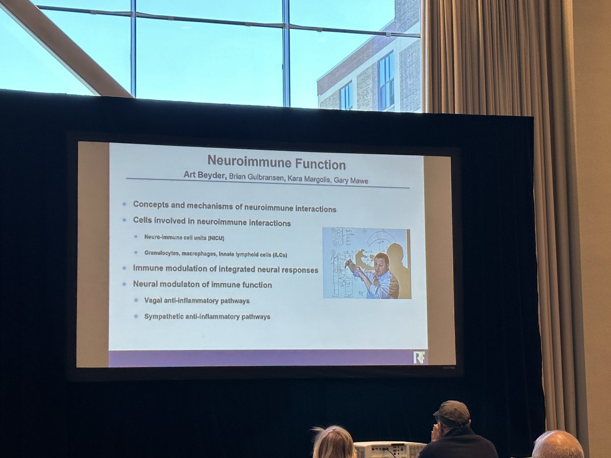 BeyderLab's tweet image. Dr. Beverly Greenwood-Van Meerveld presented and rocked it 🤘🤘🤘on behalf of the  #basic_science of #DGBI group for @Romefoundation @DDWmeeting #DDW2023 with Dr. Kara Margolis, but we are missing Drs. Gary Mawe, Stu Brierley, Brian Gulbransen and Gerard Clarke