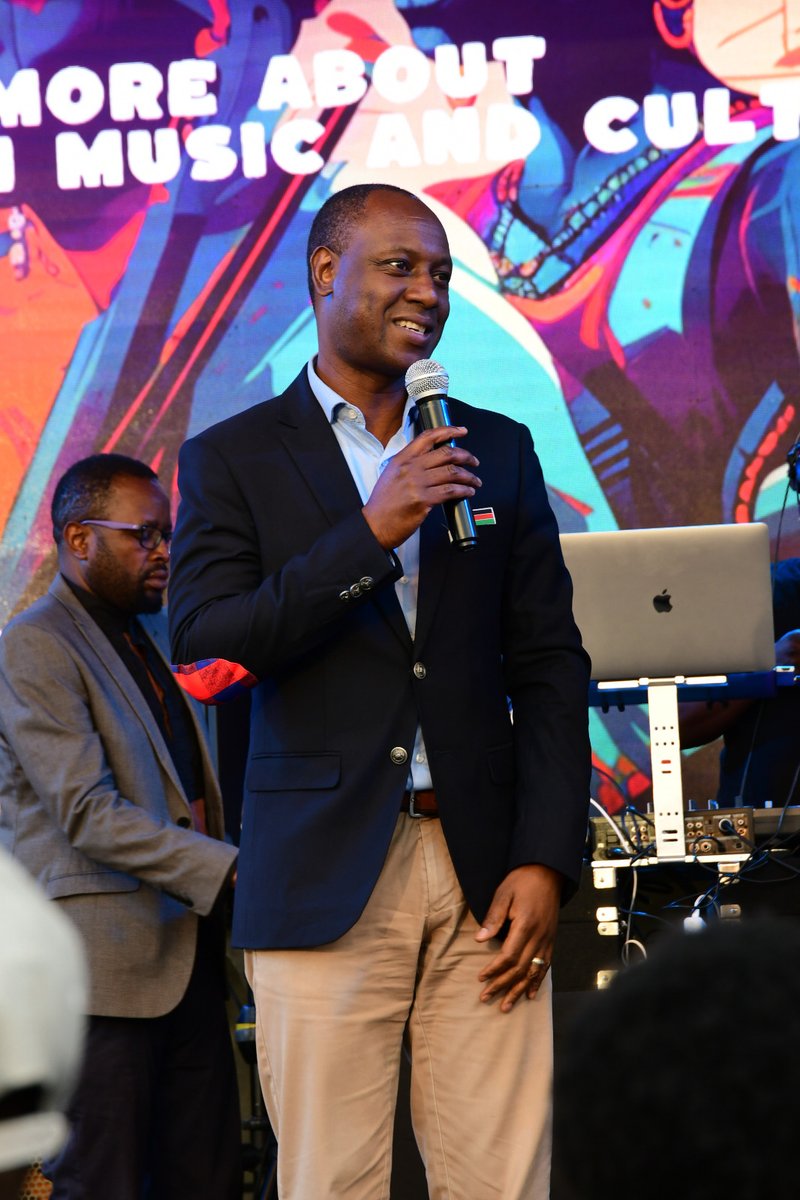 EUAmbKenya's tweet photo. It's a pleasure to launch  the EU Kenya Music Xchange project #EUKenyaMusicXchange with the Kenyan PS for Arts &amp; Culture Honourable Jonathan Mueke @jmueke during the Europe Day Celebration @uonbi @vcuonbi # EuropeDay #EuropeanYearofSkills #EUinKenya @SwedeninKE @NCIC_Kenya https://t.co/XTdngsryZw