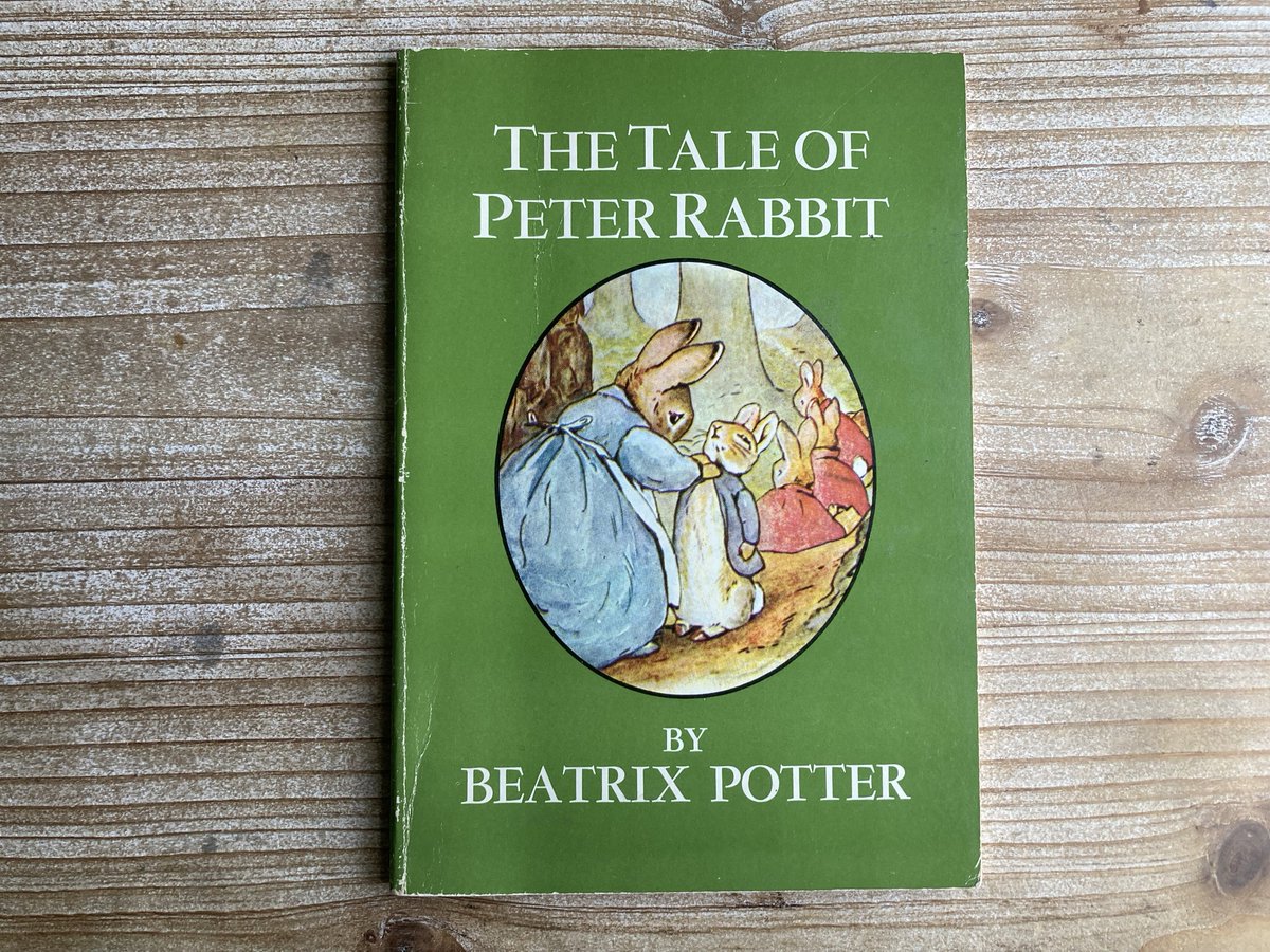 LittleShopBC's tweet photo. The Tale of Peter Rabbit * Beatrix Potter * The Grolier Society * undated * Vintage Kids Book
https://t.co/Pi8w42BPm9
#BookoftheDay #TheTaleofPeterRabbit #BeatrixPotter #Vintage #Kids https://t.co/GLfiYwrz8o