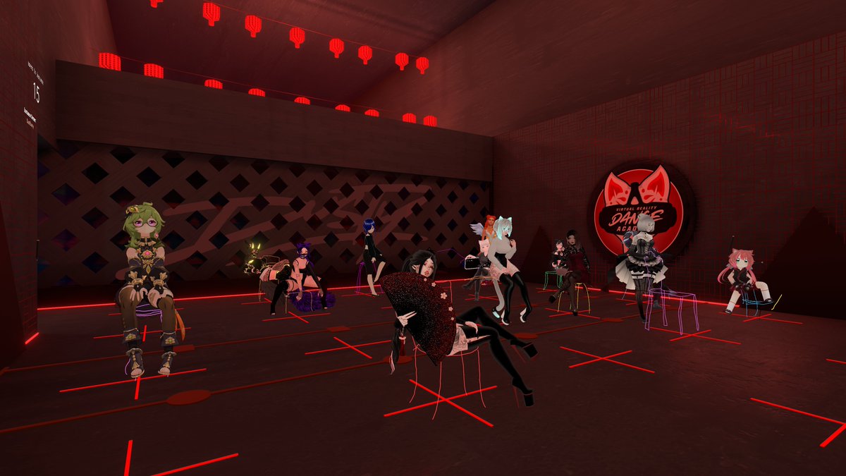 VRDanceAcademy's tweet photo. We learned how to dance with our IRL chairs in VR #Burlesque Class! π #VRChat #VRDancers https://t.co/Cx1V9zT6IR https://t.co/vsXlaBVvv1
